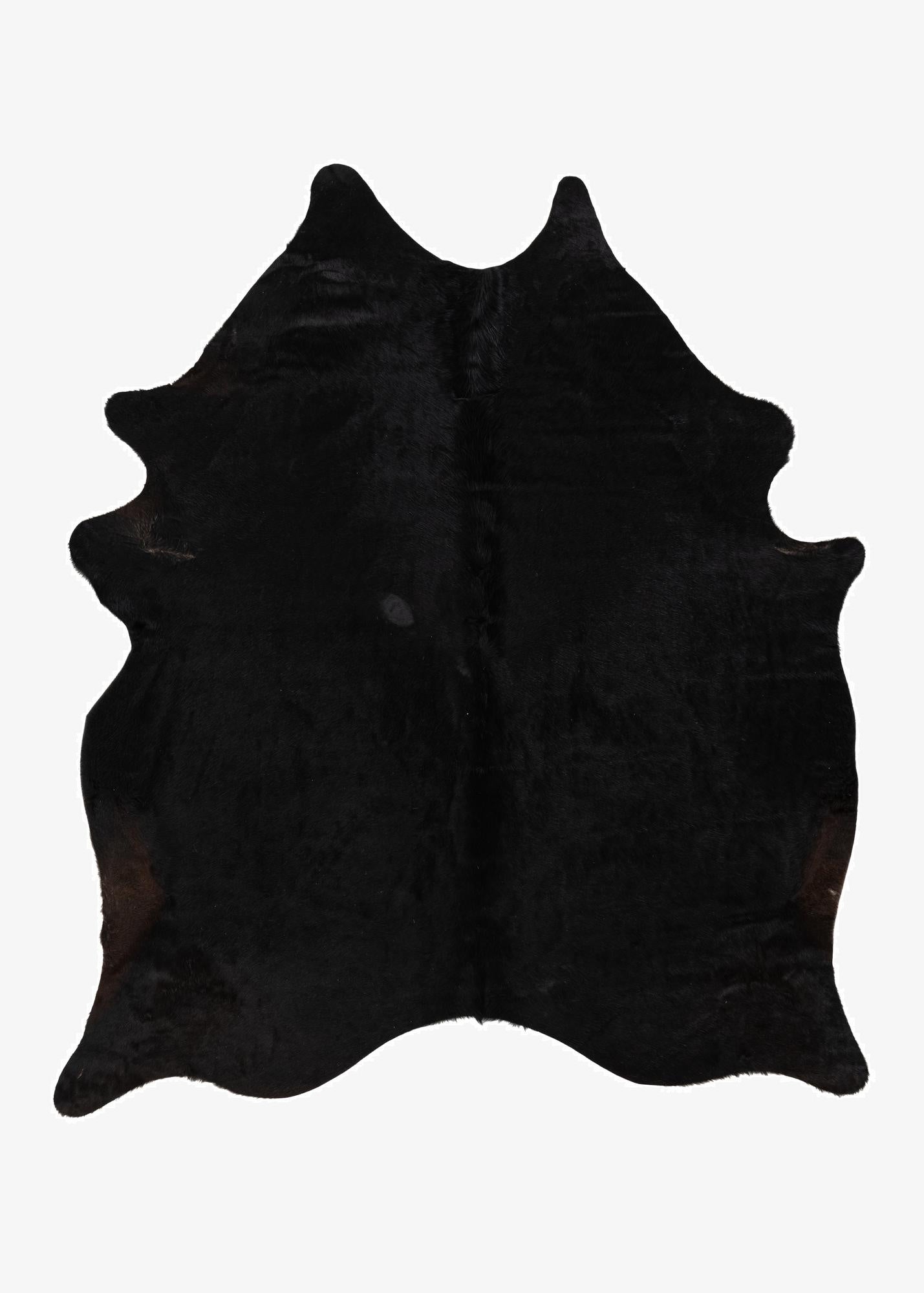  5' 11 x 7' Cowhide Leather Rug