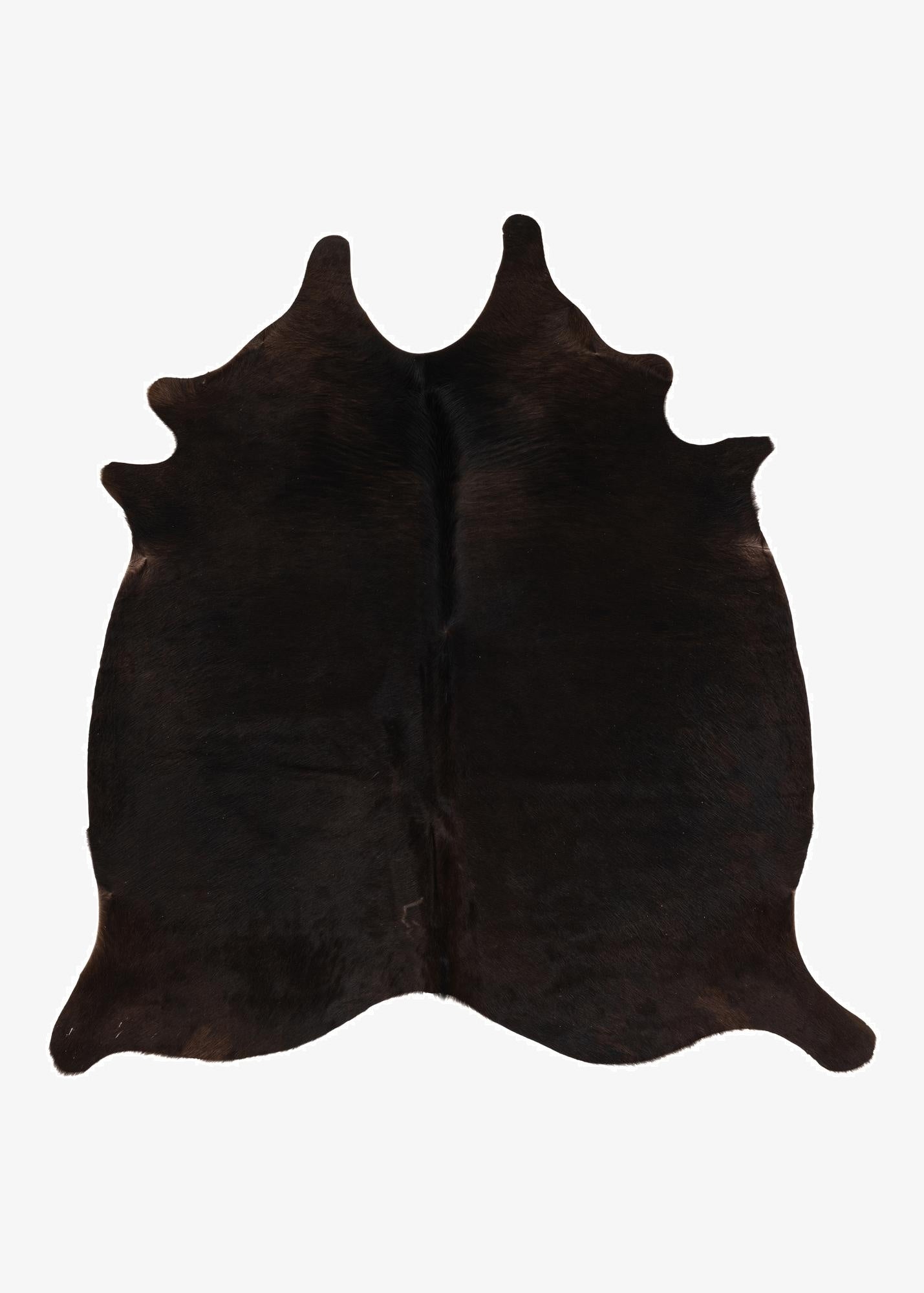  5' 4 x 6' 6 Cowhide Leather Rug