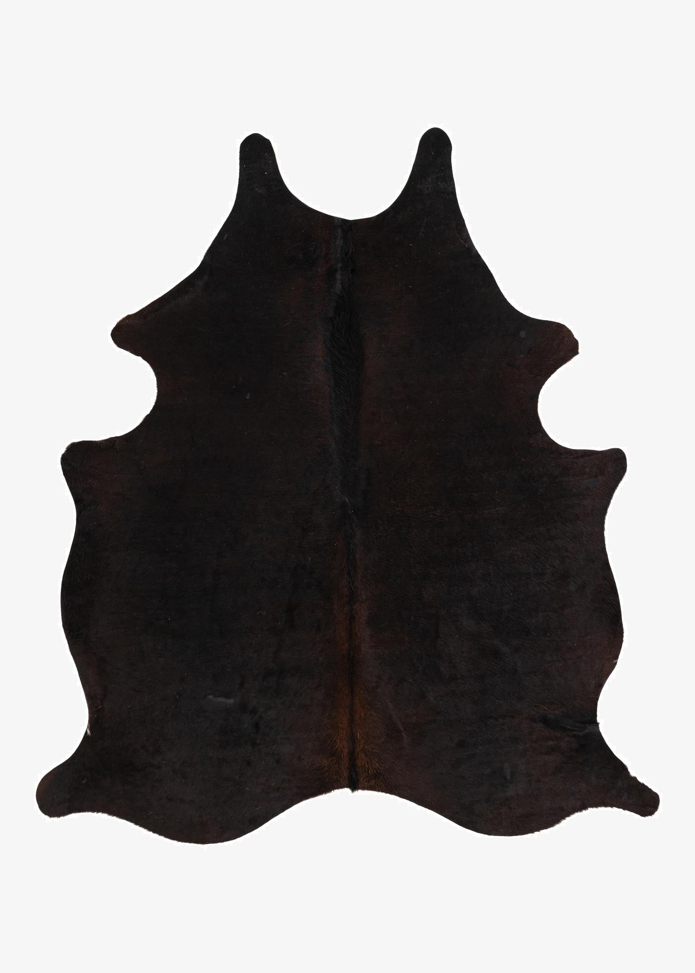  5' 11 x 6' 8 Cowhide Leather Rug