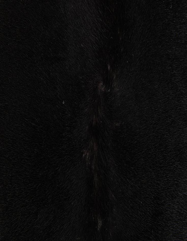 Detail image of  6' 4 x 6' 5 Cowhide Leather Square Rug