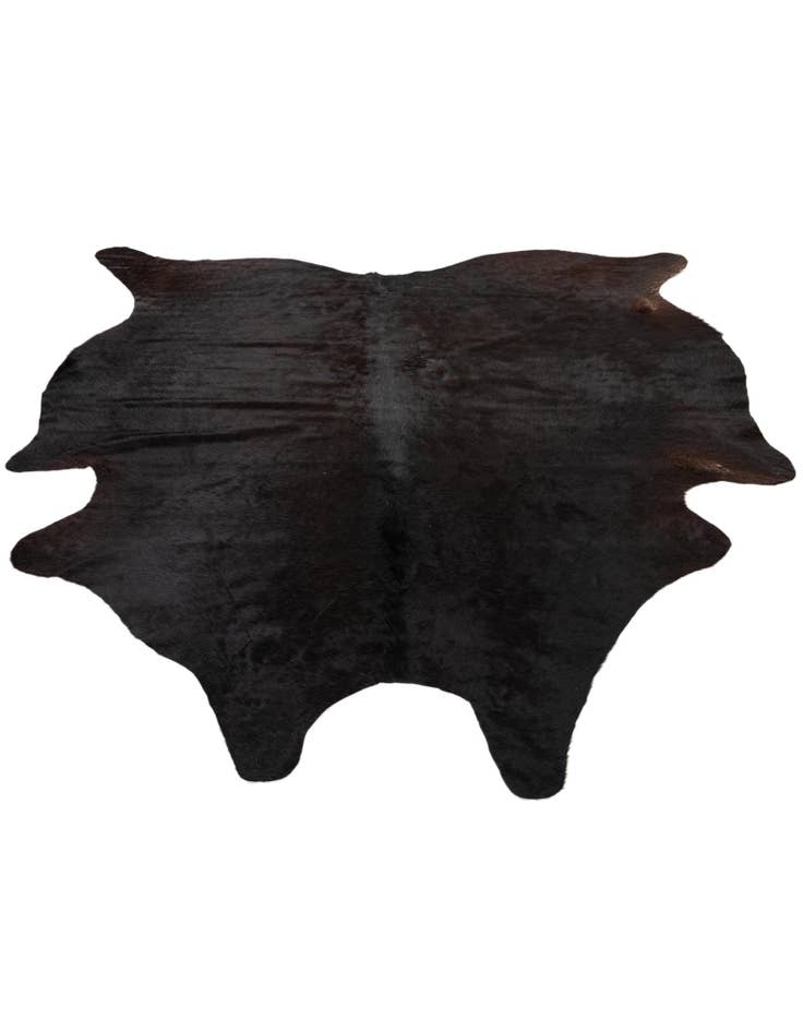 Detail image of  6' 2 x 6' 8 Cowhide Leather Square Rug