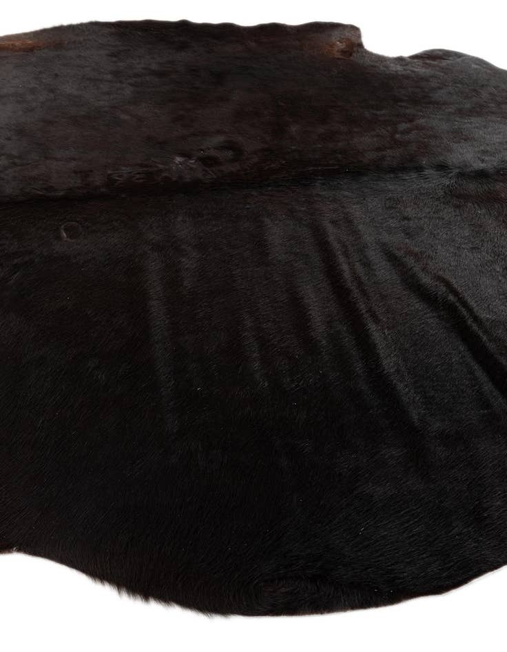 Detail image of  6' 2 x 6' 8 Cowhide Leather Square Rug