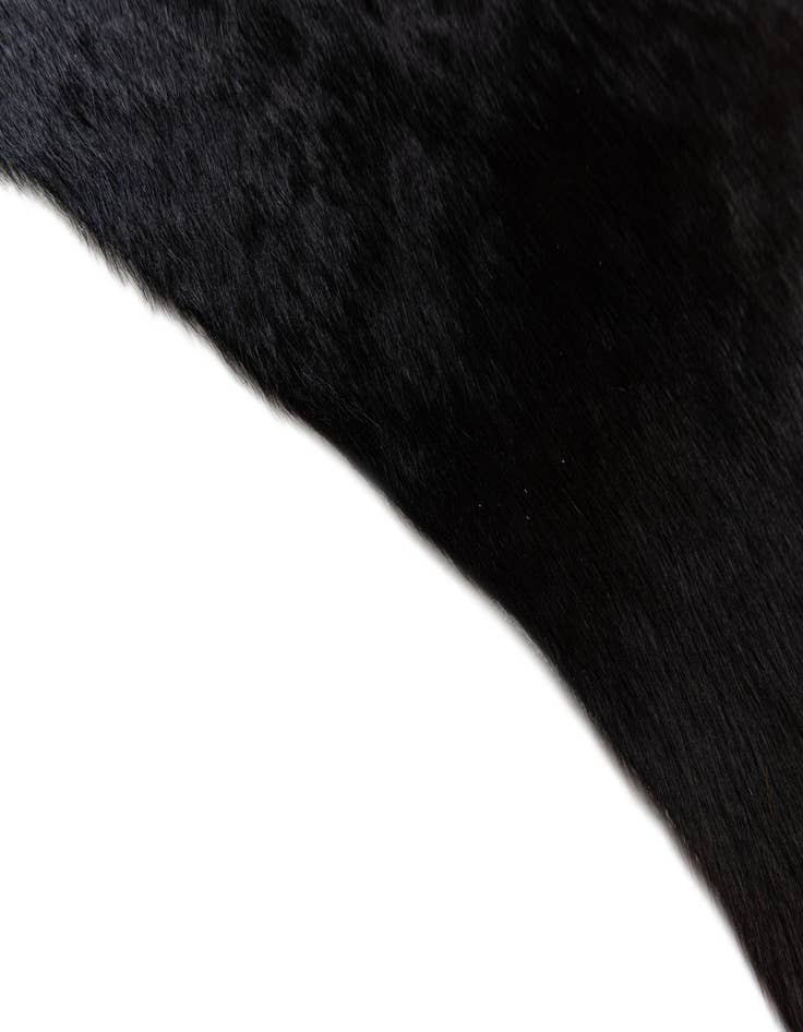 Detail image of  6' 2 x 6' 8 Cowhide Leather Square Rug