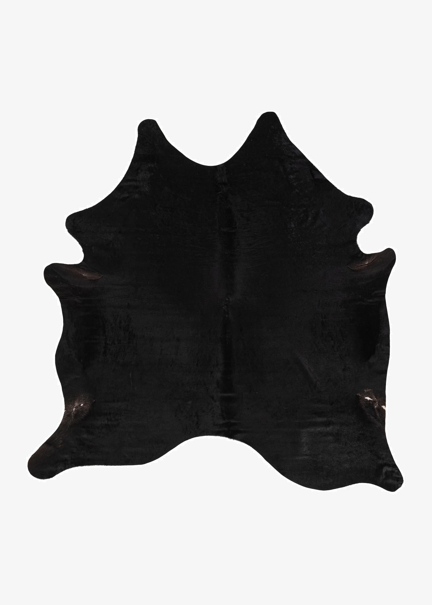  6' 4 x 6' 5 Cowhide Leather Square Rug