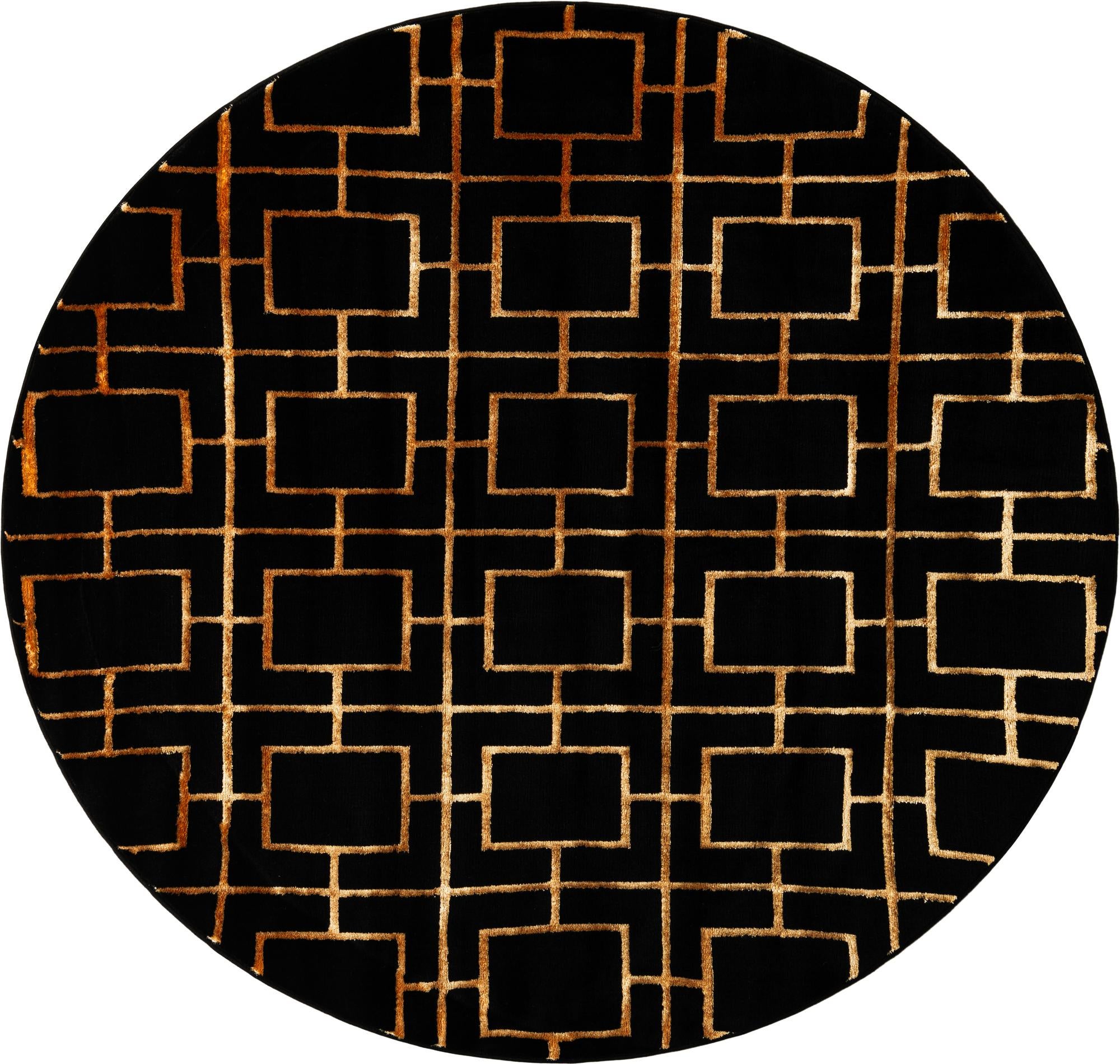 Rug Black and Gold Swatch link