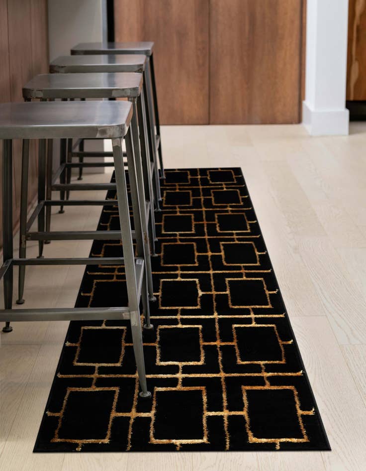 Detail image of  2' 7 x 12'  Marilyn Monroe&trade; Glam Deco Runner Rug