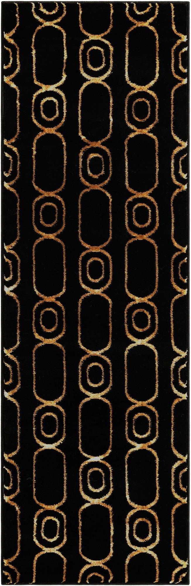  2' x 6' Vogue Geo Runner Rug