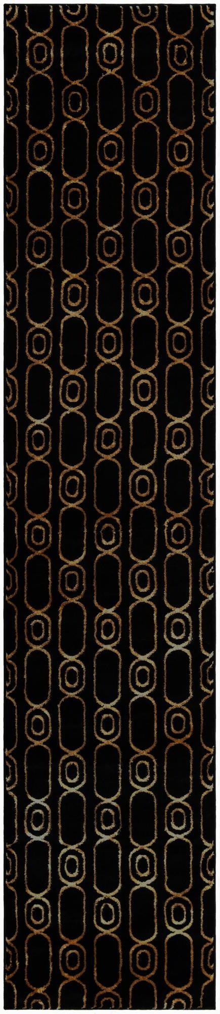  2' 7 x 12' Vogue Geo Runner Rug