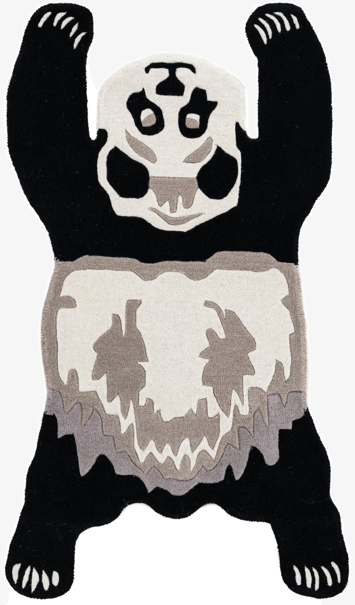  3' 1 x 5' 3 Playtime Kids Wool Freeform Rug