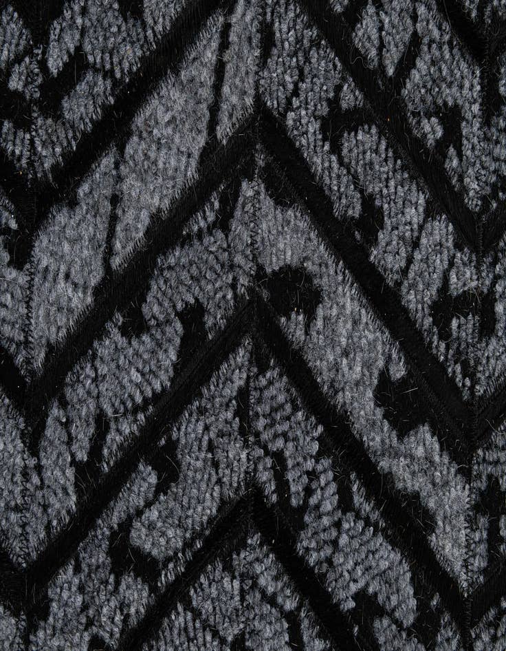 Detail image of  4' 11 x 7' 8 Cowhide - Patchwork Rug