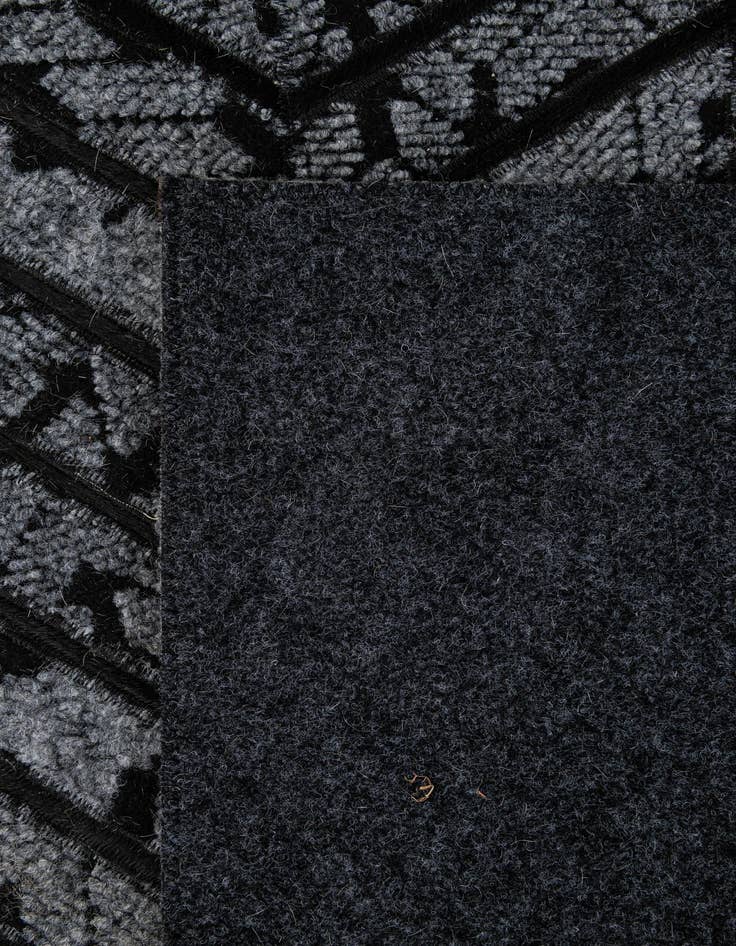 Detail image of  4' 11 x 7' 8 Cowhide - Patchwork Rug