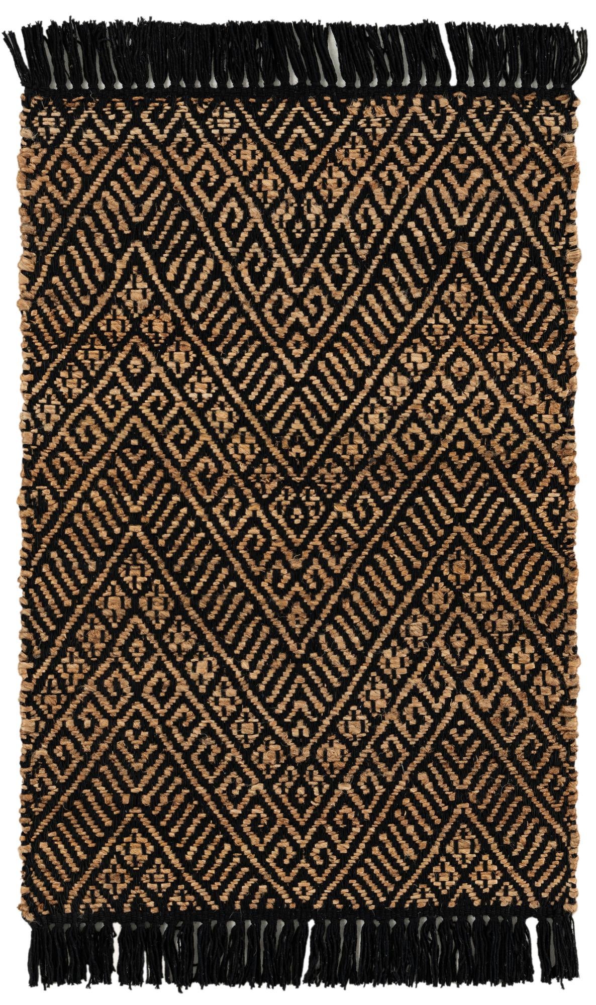 Rug Black and Natural Swatch link