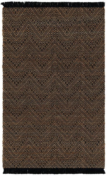  5' 1 x 8'  Hand Braided Jute Rug