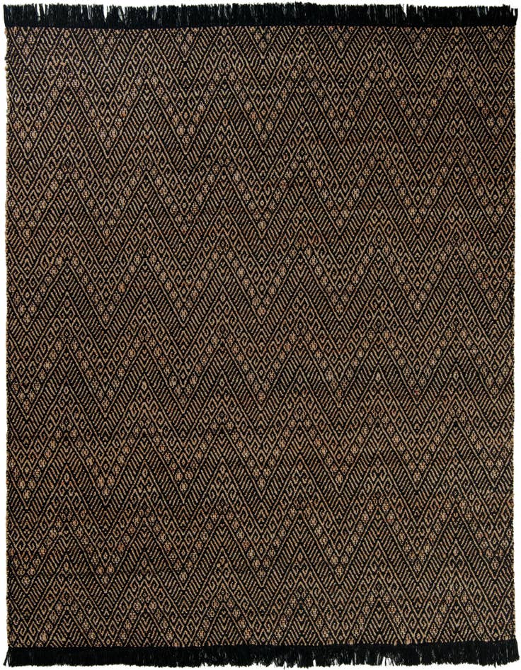 Detail image of  7' 10 x 7' 10  Hand Braided Jute Square Rug