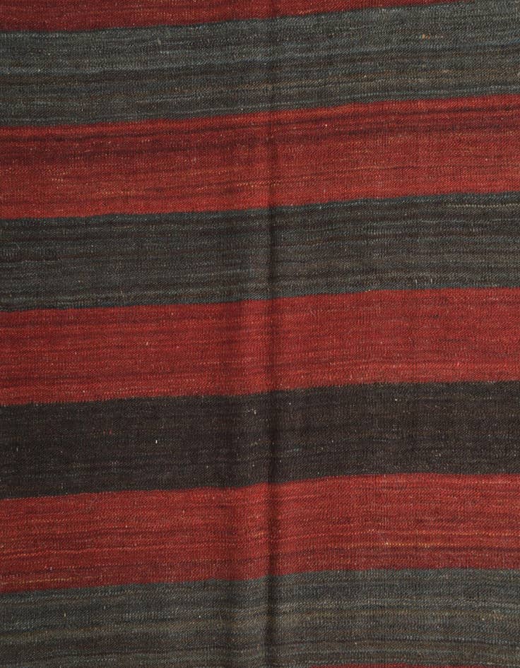 Detail image of  5' 5 x 9' 7  Hand Woven Kilim Modern Wool Rug