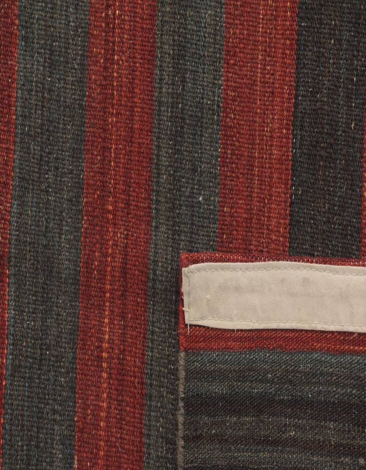 Detail image of  5' 5 x 9' 7  Hand Woven Kilim Modern Wool Rug