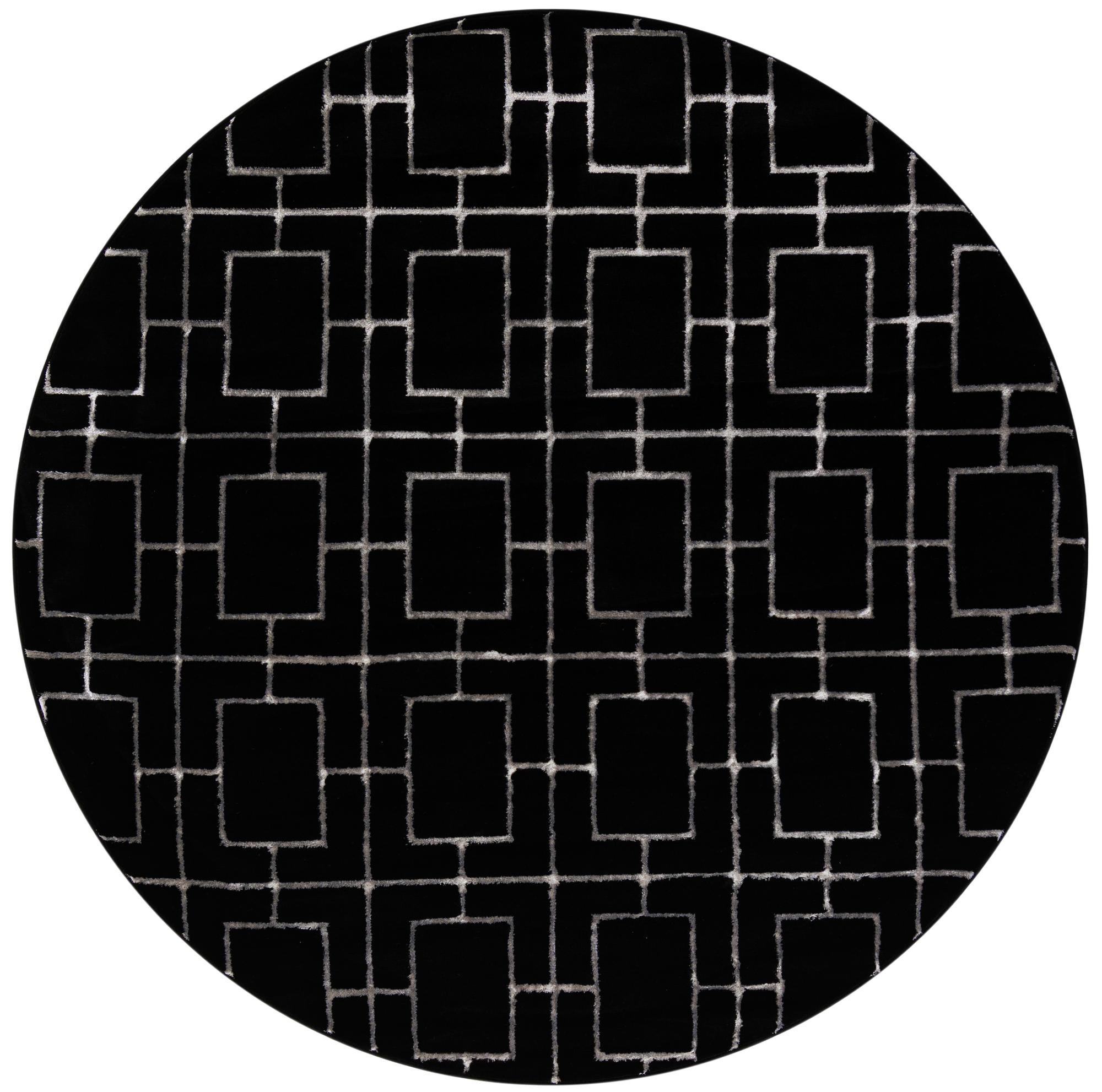 Rug Black and Silver Swatch link