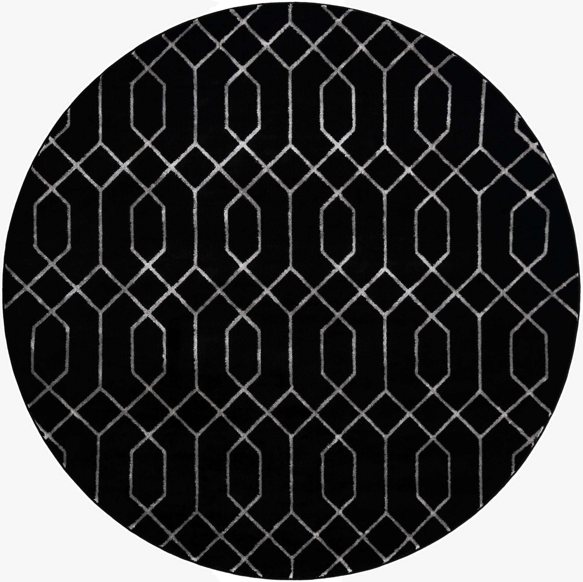  7' 10 x 7' 10  Marilyn Monroe&trade; Glam Trellis Round Rug