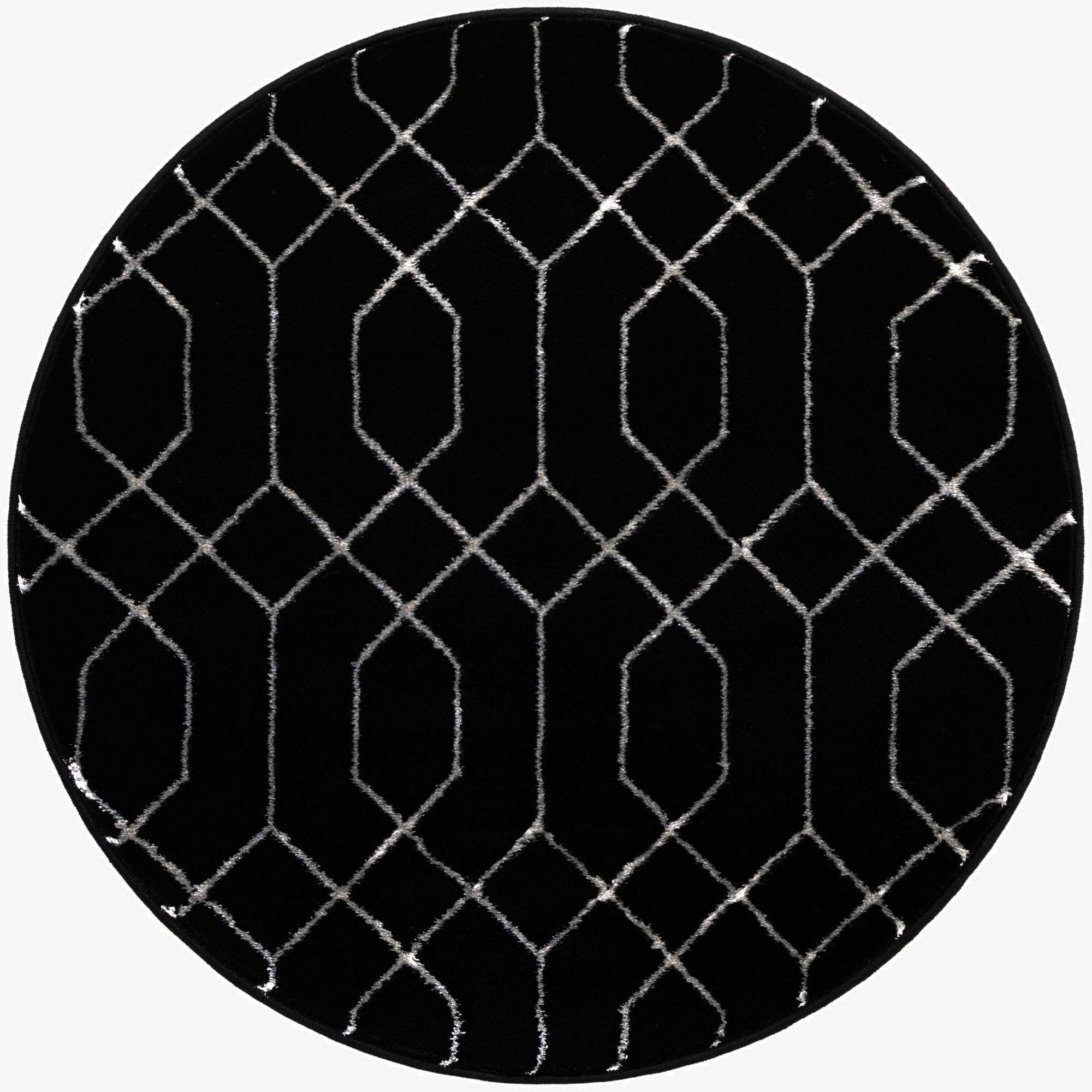  3' x 3'  Marilyn Monroe&trade; Glam Trellis Round Rug