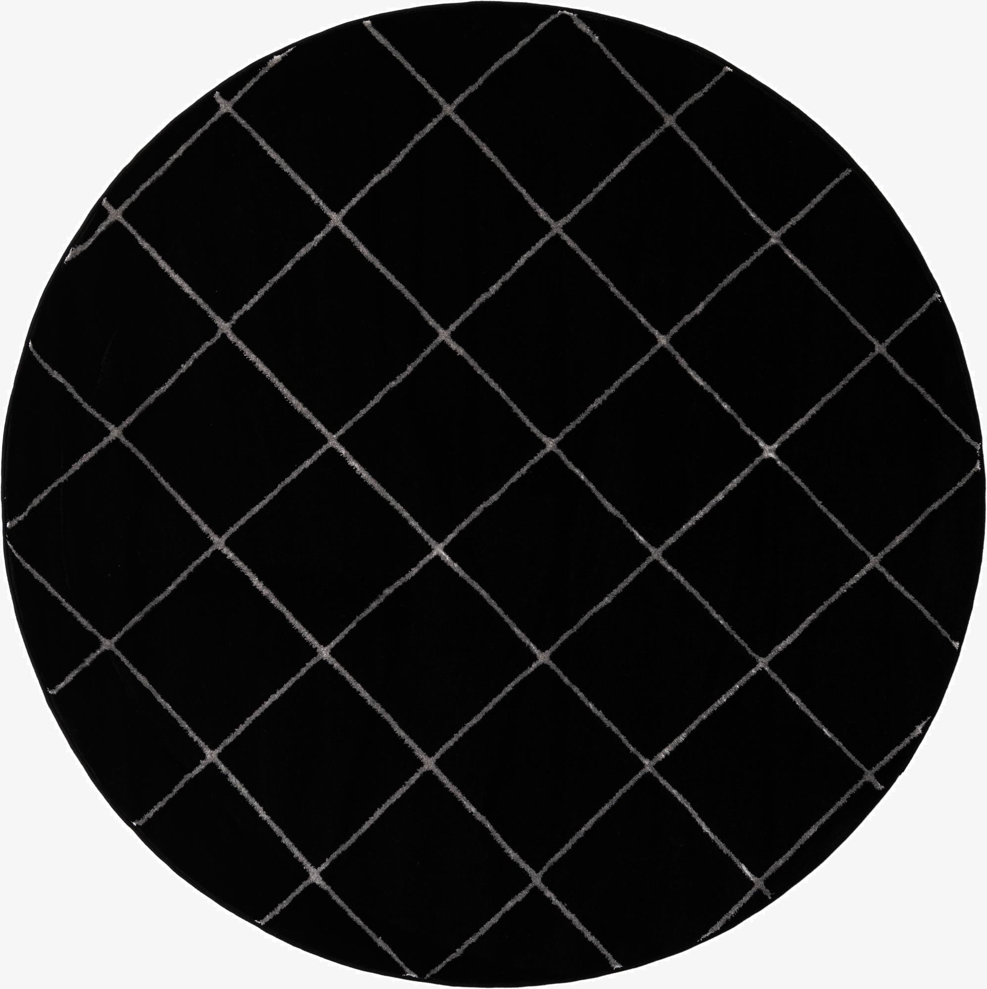  6' x 6' Vogue Geo Round Rug