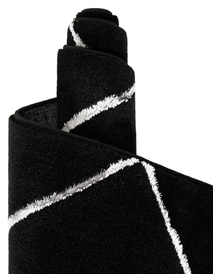 Detail image of  2' x 8' Vogue Geo Runner Rug