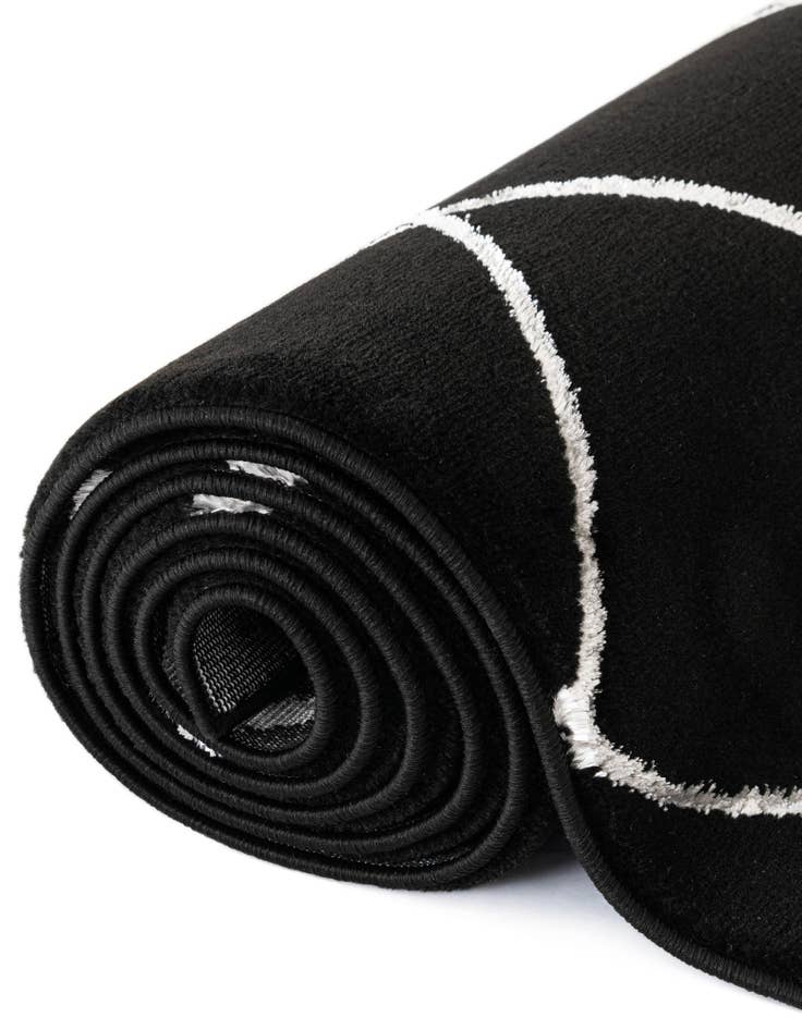 Detail image of  2' x 8' Vogue Geo Runner Rug