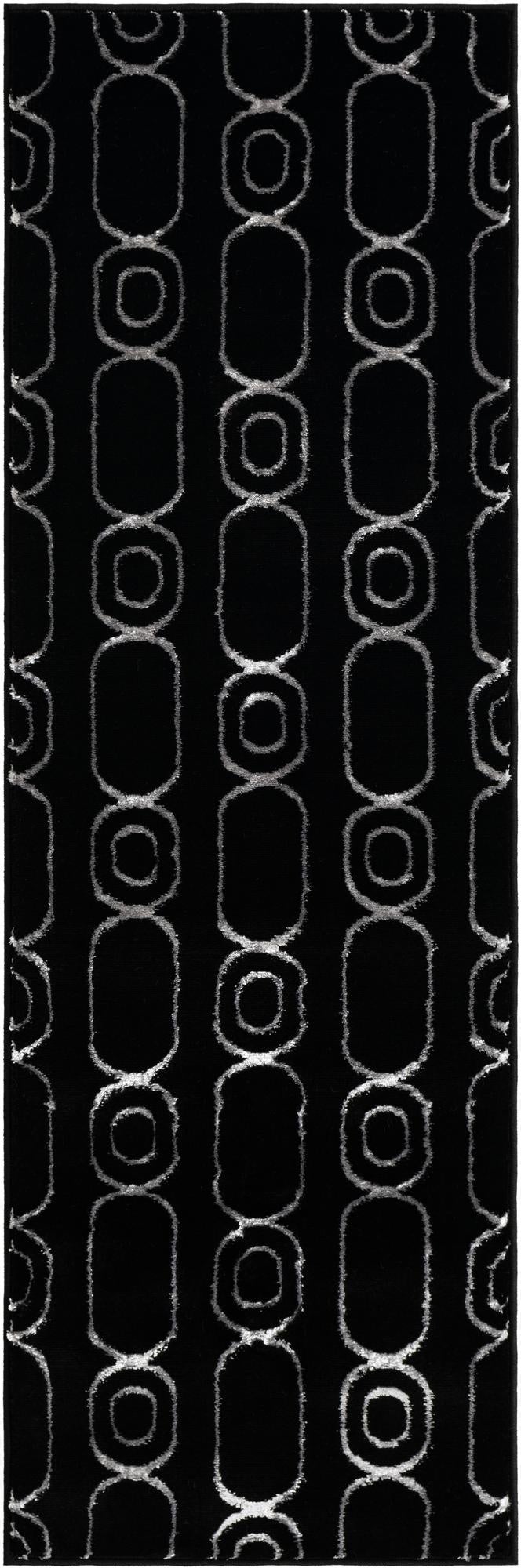  2' x 6' Vogue Geo Runner Rug