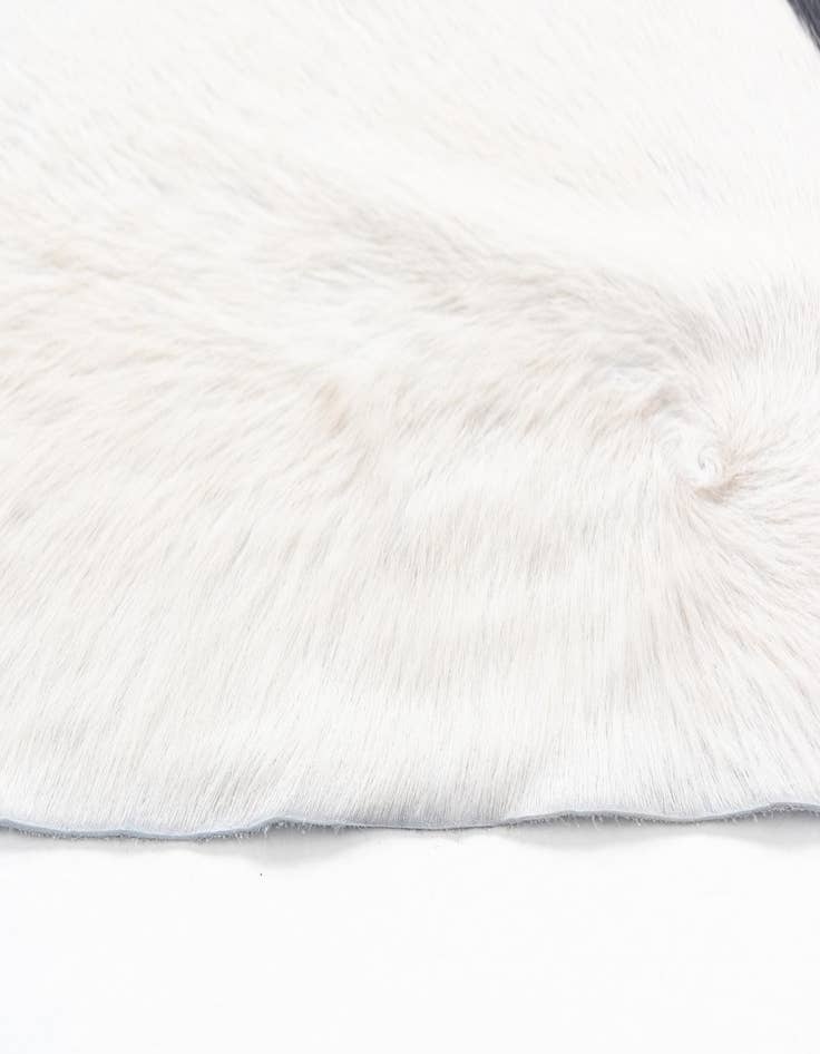 Detail image of  6' 10 x 7' 8 Cowhide Freeform Rug