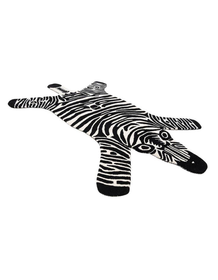 Detail image of  5' 1 x 8' Playtime Kids Wool Freeform Rug