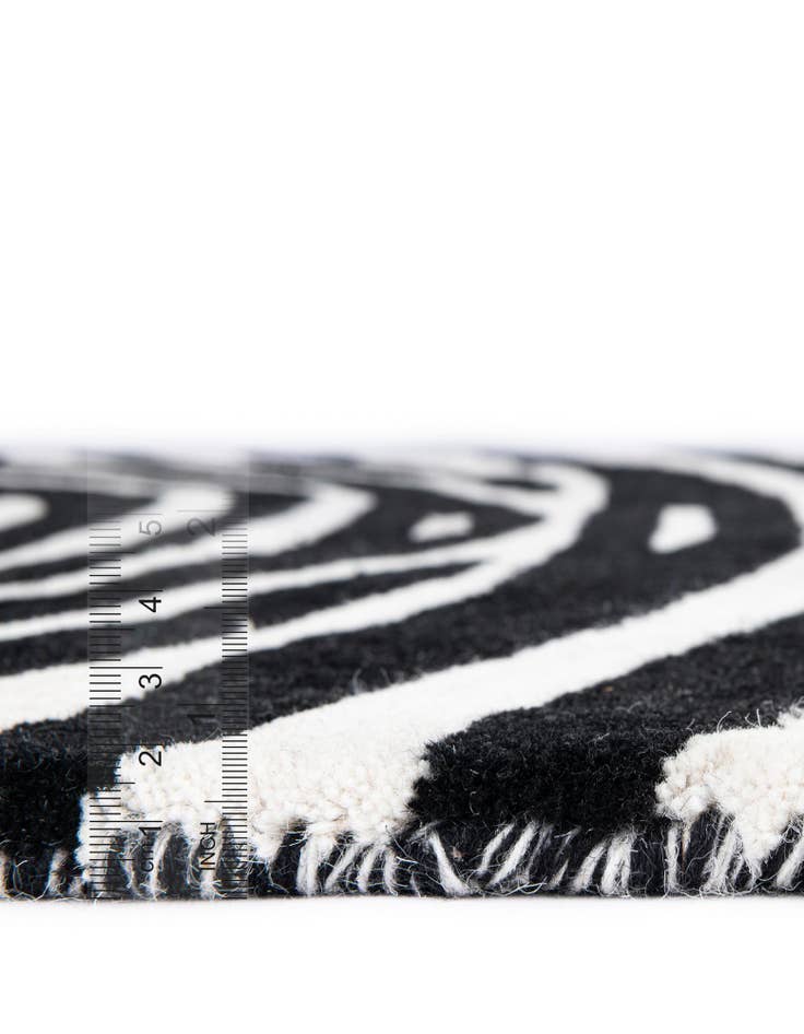 Detail image of  4' 1 x 6' 1 Playtime Kids Wool Freeform Rug
