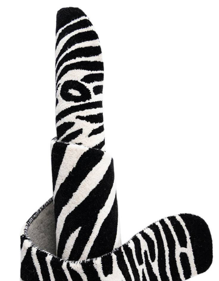 Detail image of  4' 1 x 6' 1 Playtime Kids Wool Freeform Rug