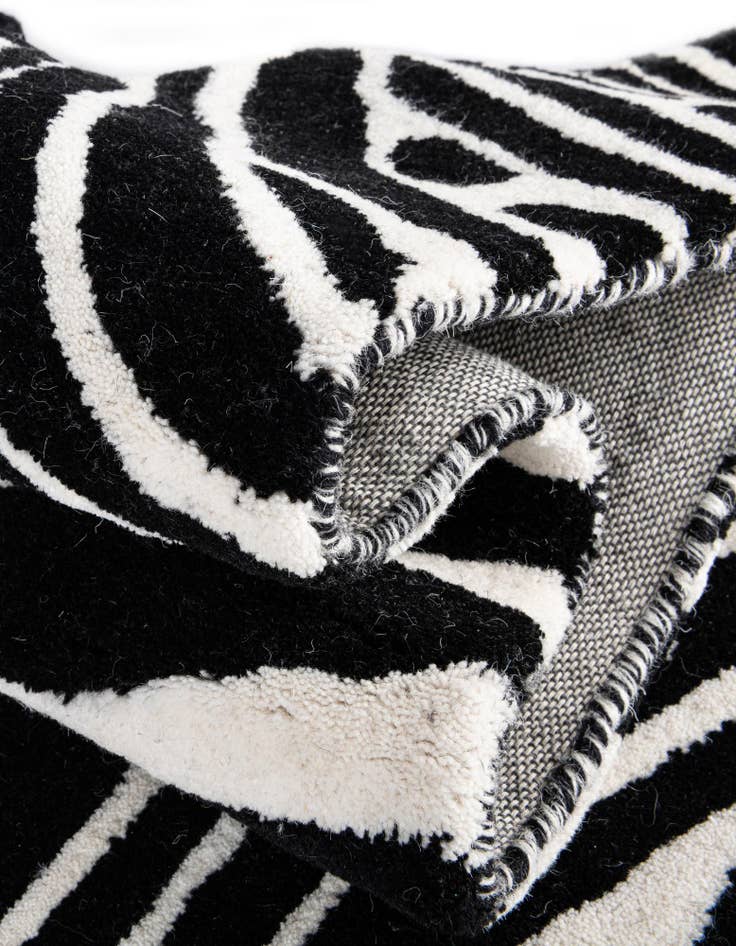 Detail image of  4' 1 x 6' 1 Playtime Kids Wool Freeform Rug