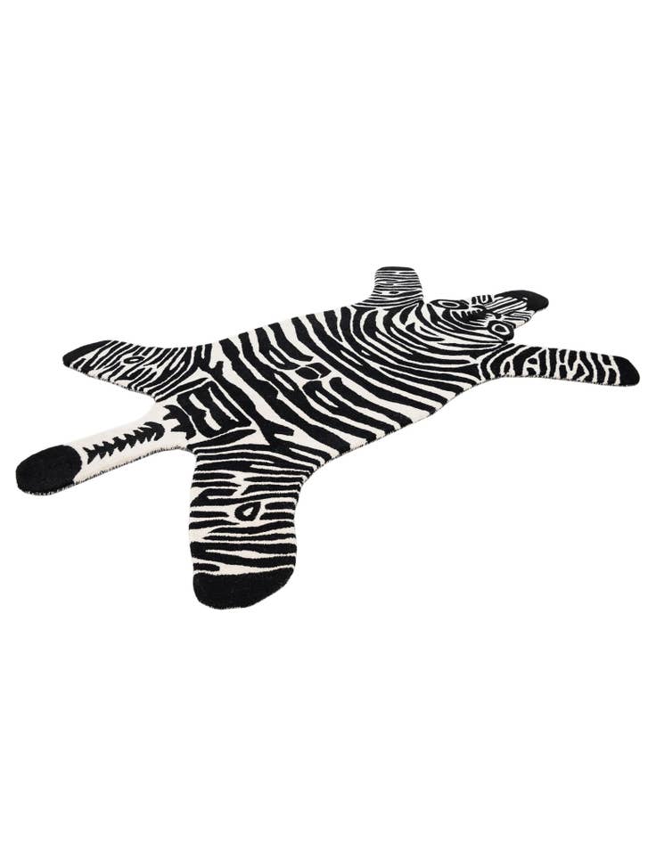 Detail image of  5' 1 x 8' Playtime Kids Wool Freeform Rug