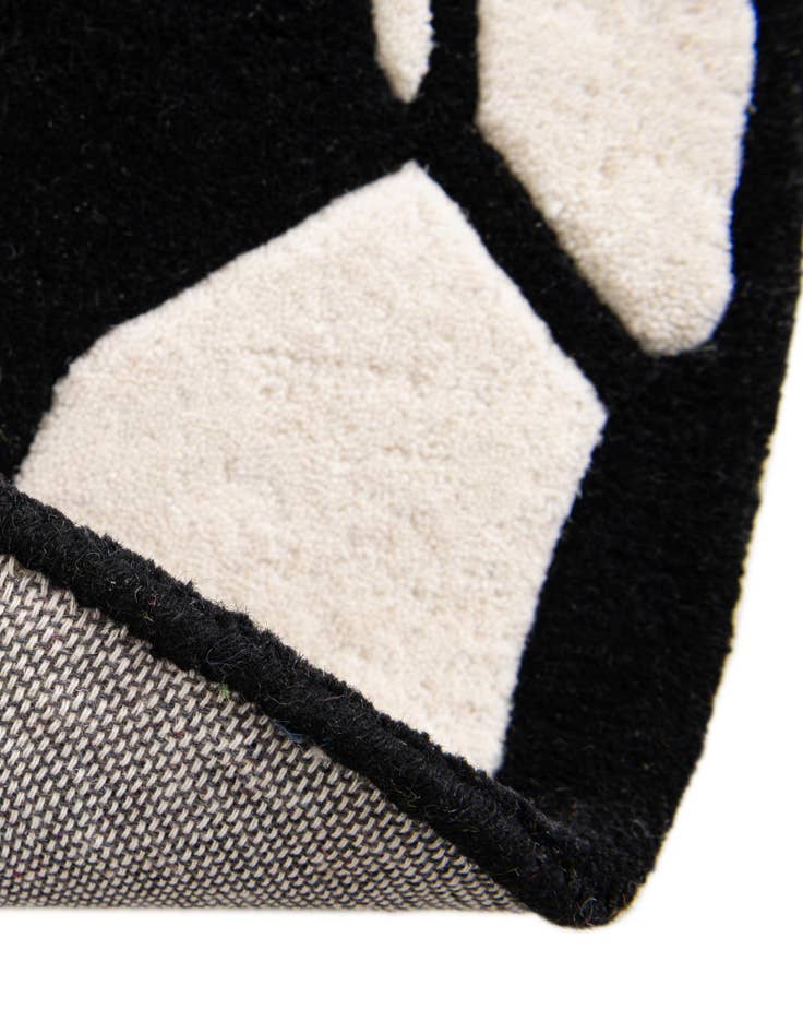 Detail image of  6' 1 x 6' 1 Playtime Kids Wool Freeform Rug