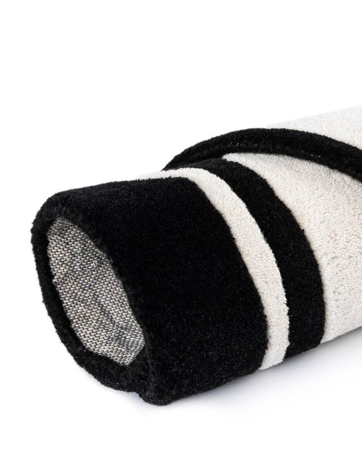 Detail image of  6' 1 x 6' 1 Playtime Kids Wool Freeform Rug