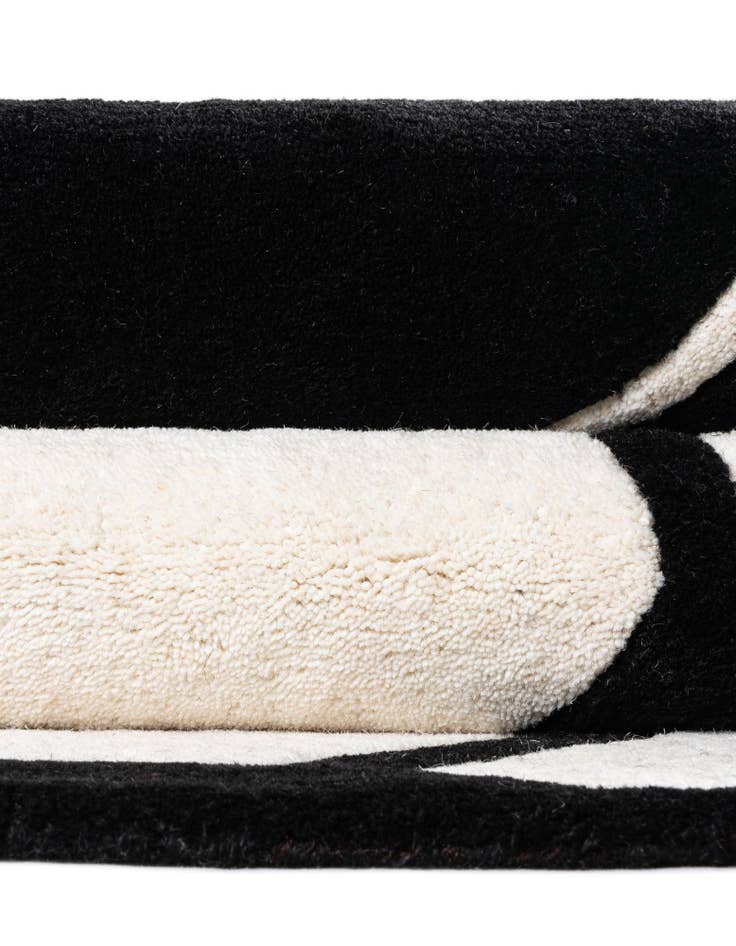 Detail image of  6' 1 x 6' 1 Playtime Kids Wool Freeform Rug