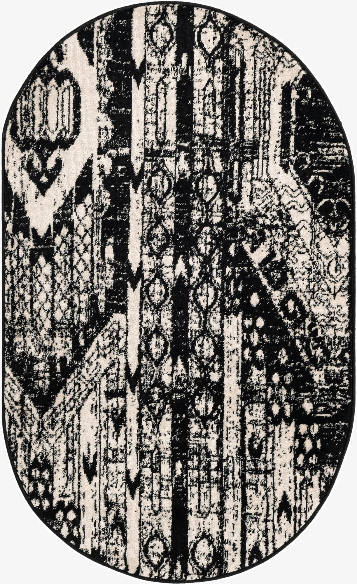  3' x 5' 3 Oregon Oval Rug