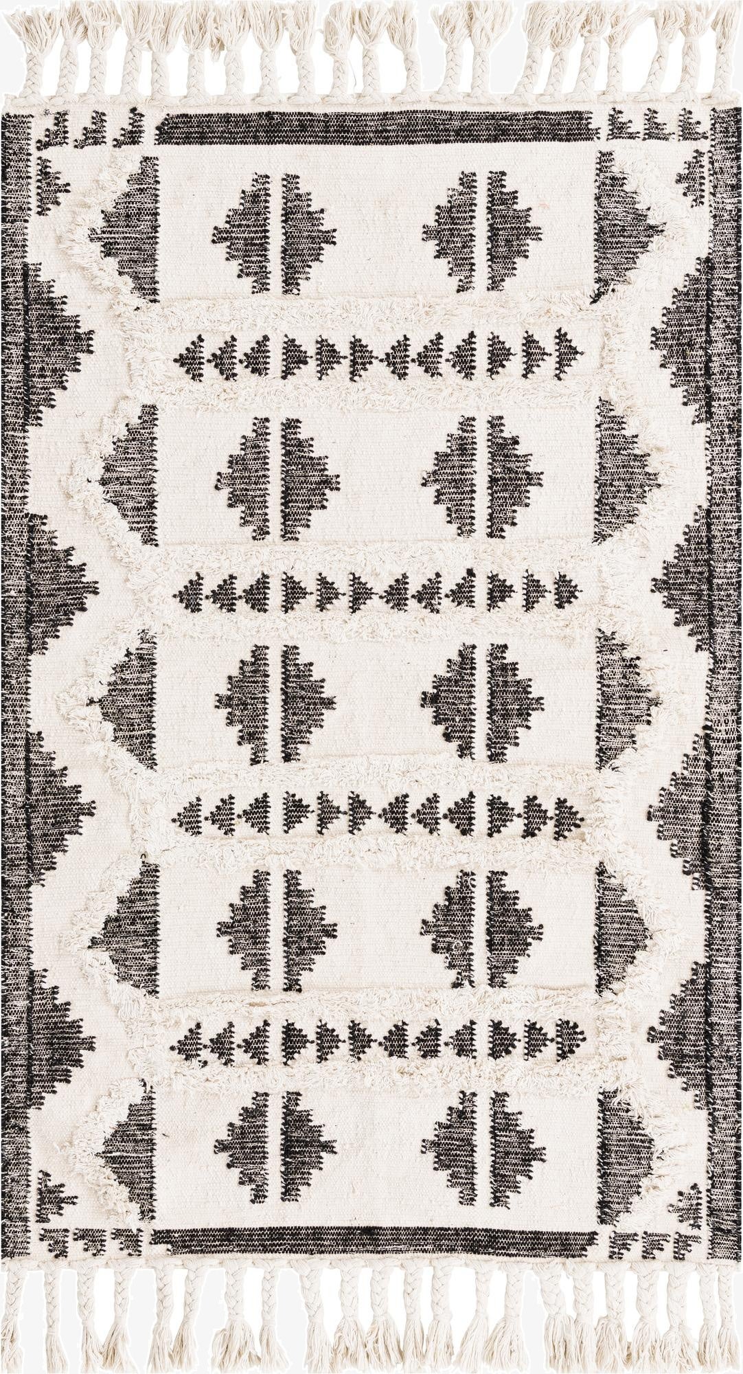  4' 1 x 6' 1  Hand Woven Arizona Wool Rug