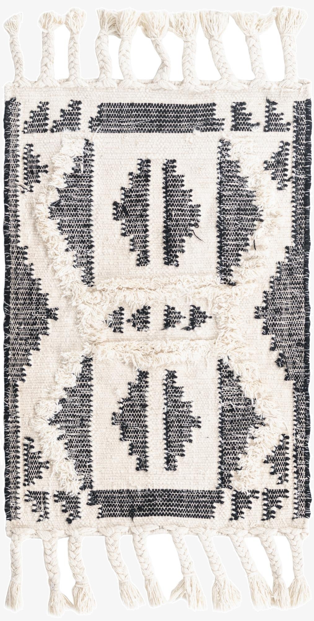  2' x 3' 1  Hand Woven Arizona Wool Rug