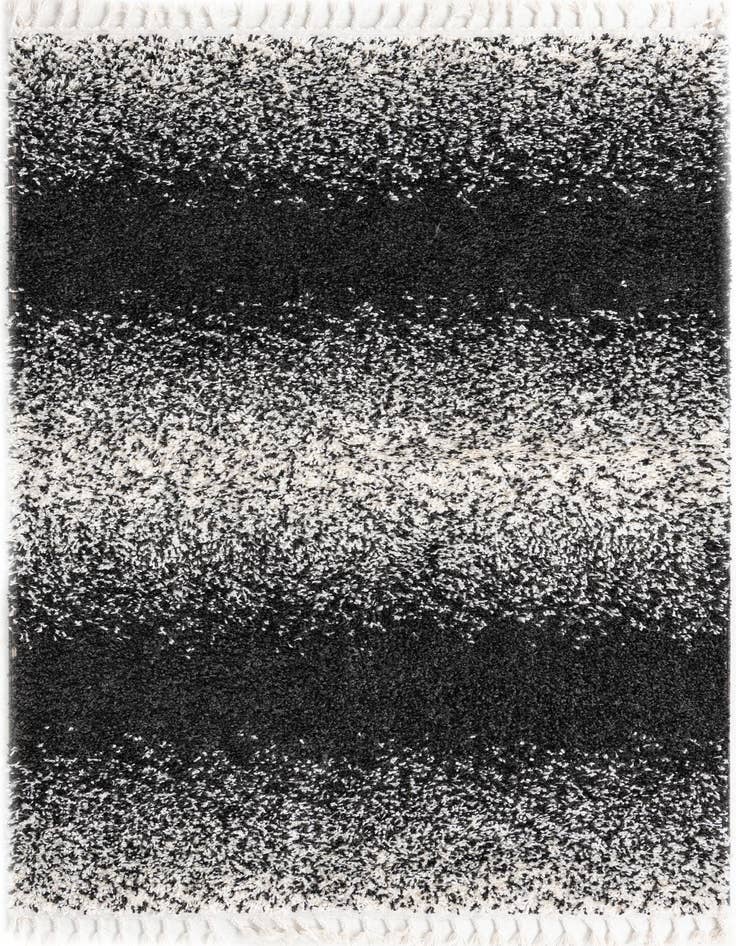 Detail image of  5' 3 x 8' Athena Shag Rug