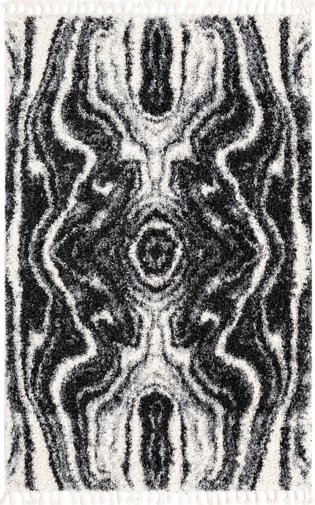  5' 3 x 8' Athena Shag Rug