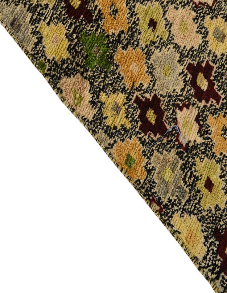 Detail image of  3' 4 x 5' 2  Hand Knotted Balouch Wool Rug