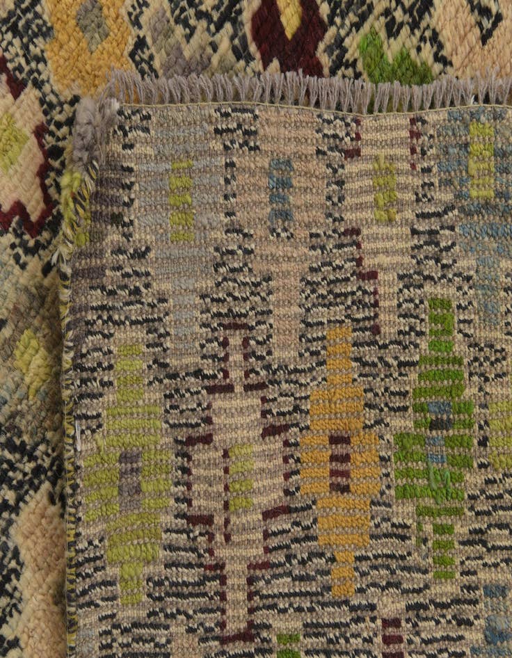 Detail image of  3' 3 x 5' 3  Hand Knotted Balouch Wool Rug