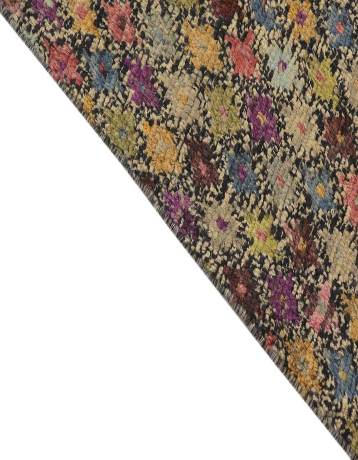 Detail image of  3' 2 x 4' 10  Hand Knotted Balouch Wool Rug