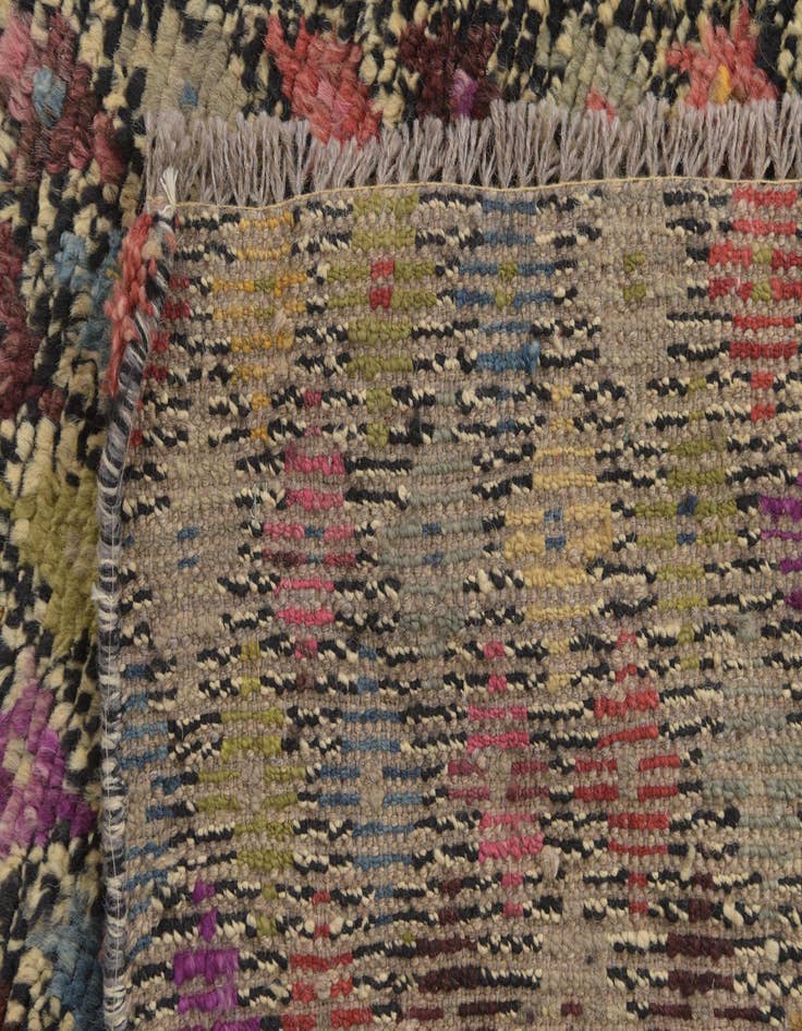 Detail image of  3' 2 x 4' 10  Hand Knotted Balouch Wool Rug