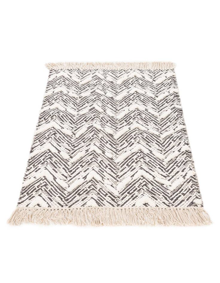 Detail image of  2' 2 x 3' 1  Hand Braided Jute Rug