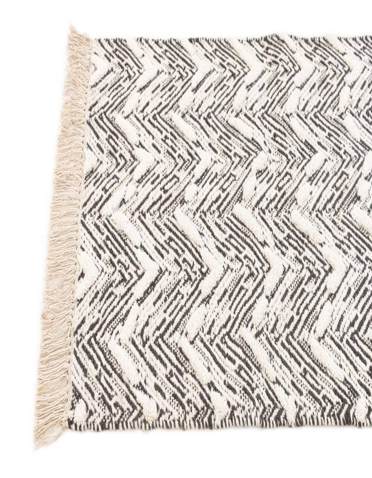 Detail image of  2' 2 x 3' 1  Hand Braided Jute Rug