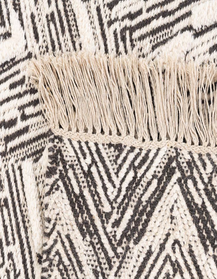 Detail image of  2' 2 x 3' 1  Hand Braided Jute Rug