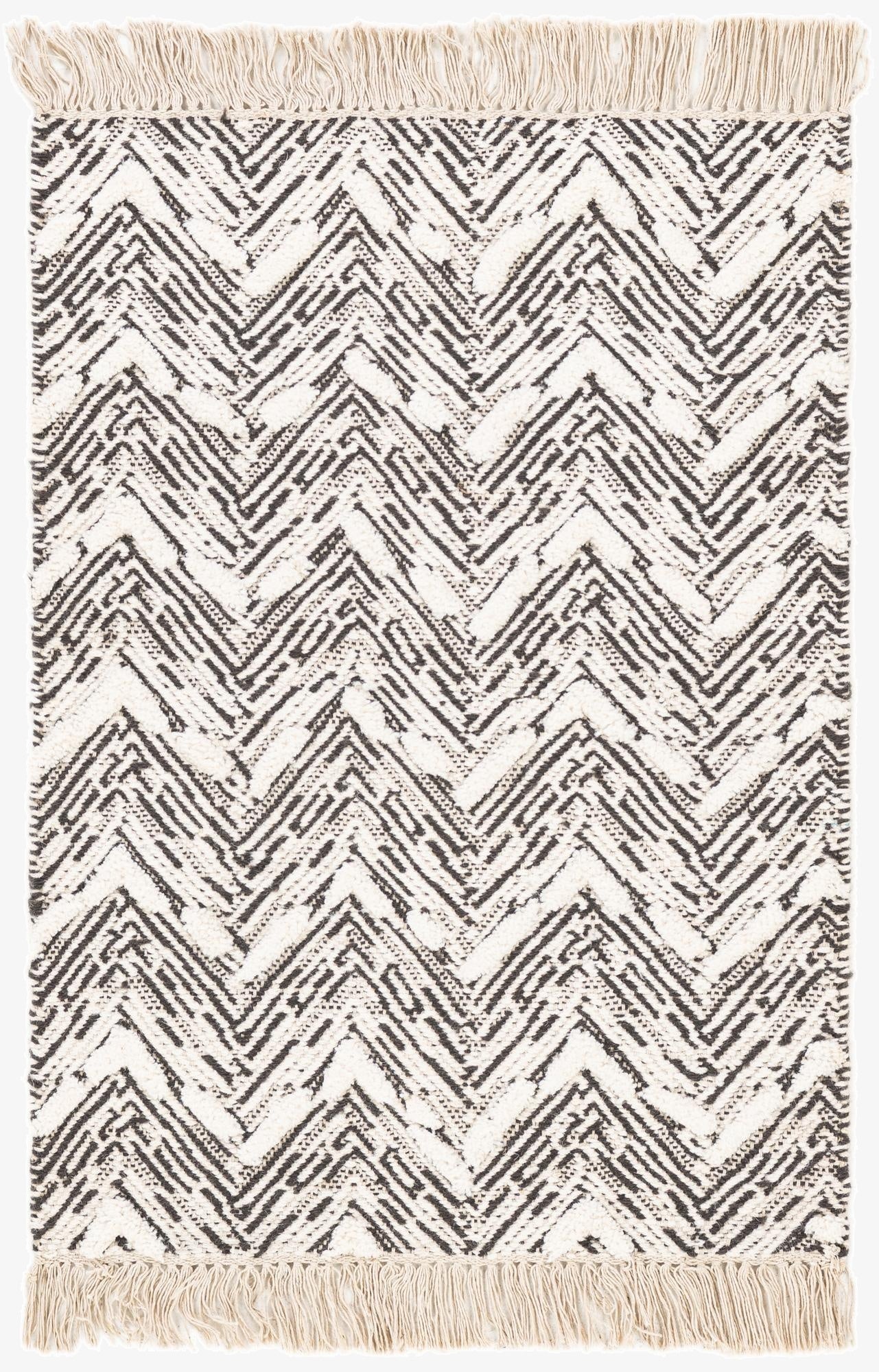  2' 2 x 3' 1  Hand Braided Jute Rug