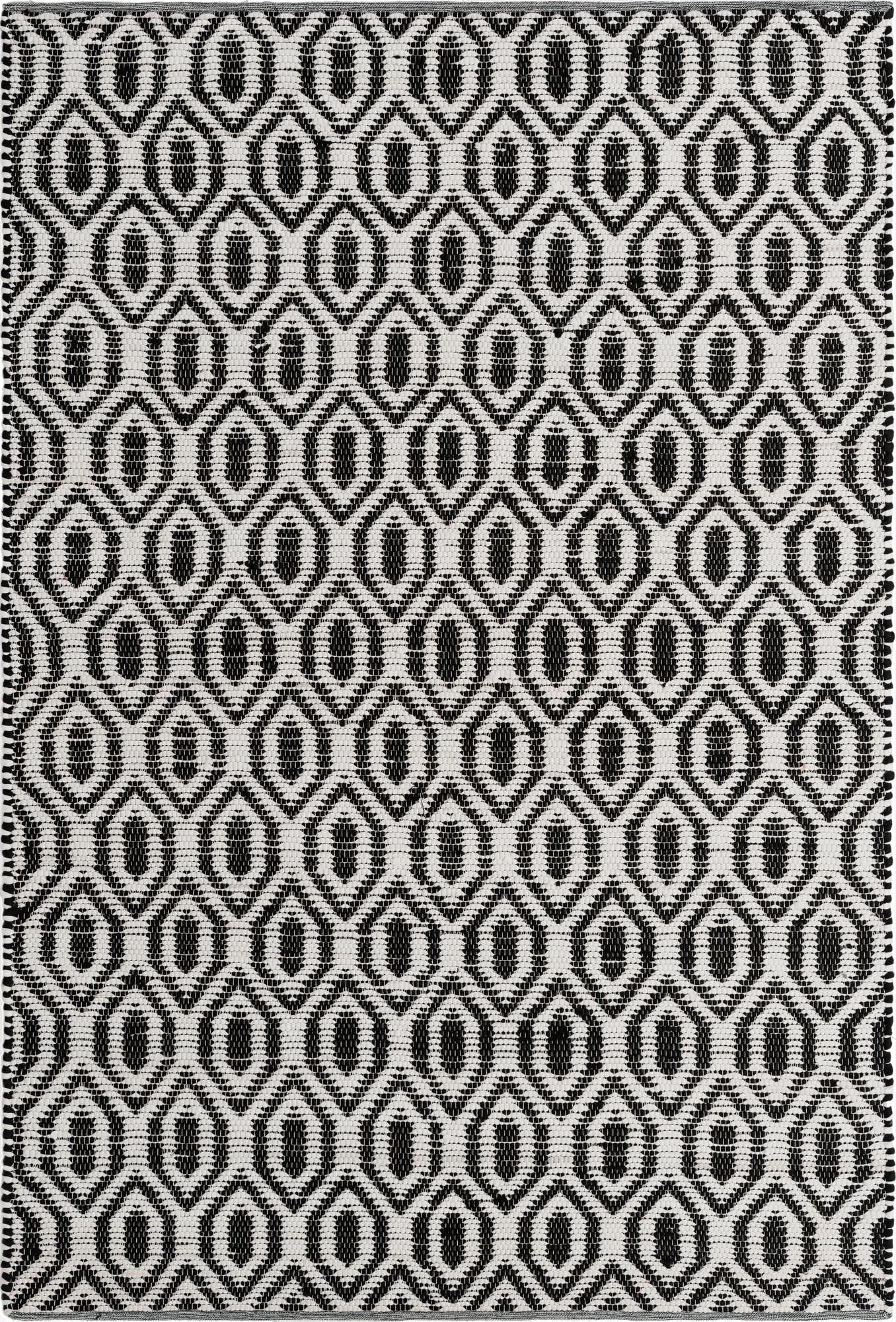  7' 1 x 10'  Hand Woven Chindi Jute Rug